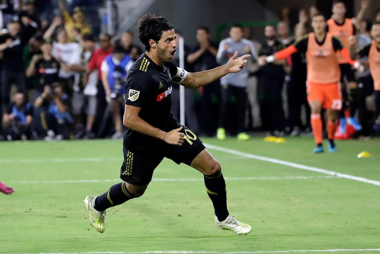 Carlos Vela. Llegó a LAFC como figura en 2018 y en dos años ha marcado 48 goles.
