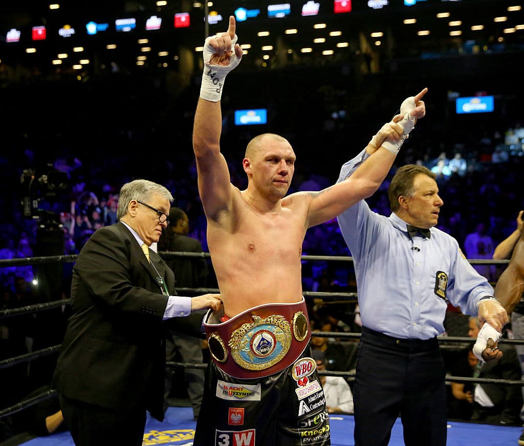 4) 
<b>Krzysztof Głowacki (30-1)</b>. El peleador polaco venció al colombiano Santander Silgado por nocaut en el primer asalto el pasado mes de mayo. No tiene programada una siguiente pelea.