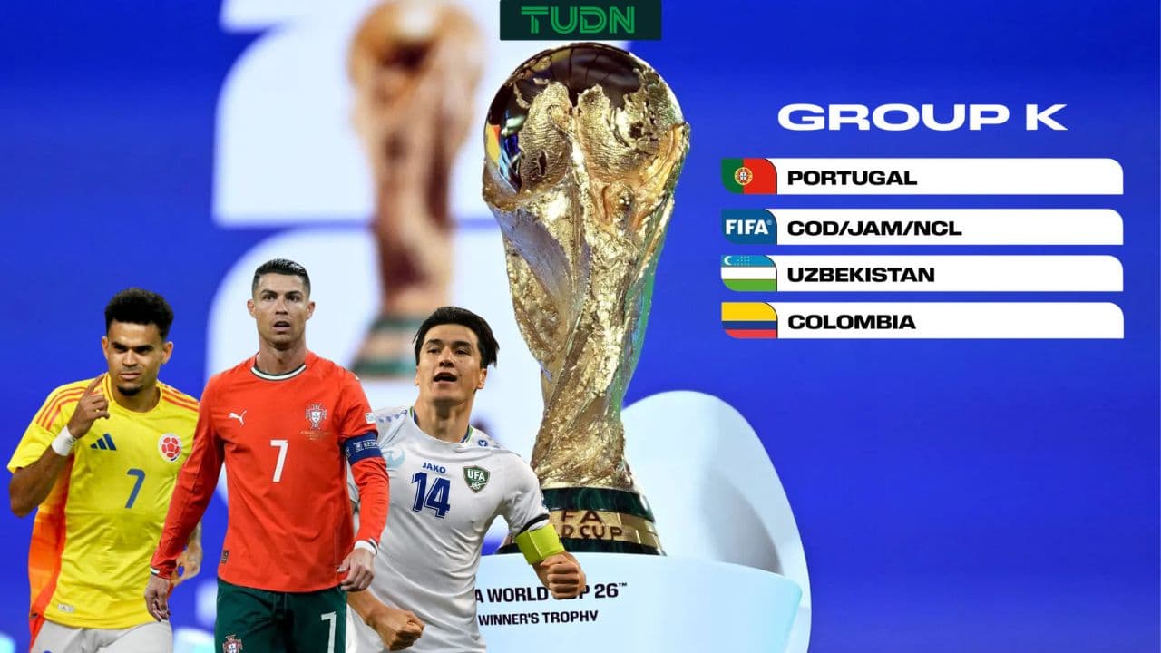 Fechas y horarios de los partidazos que nos esperan en el Grupo K de la Copa del Mundo 2026