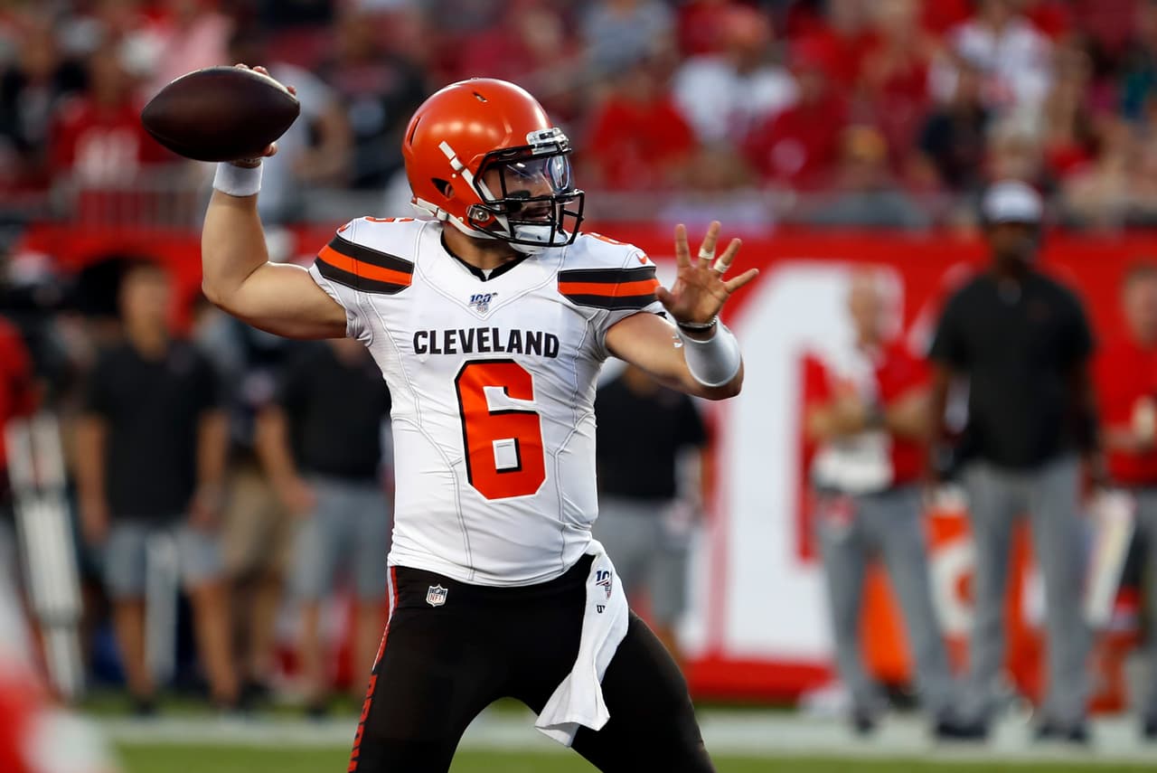 Hay gran interés por ver a Baker Mayfield en su segunda temporada al mando de la ofensiva de los Cleveland Browns.