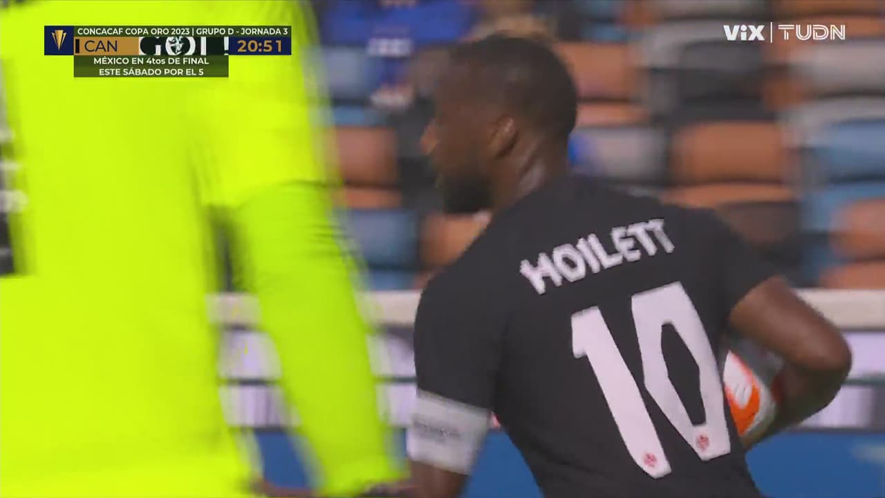 ¡Gol de Canadá! Hoilett abre el marcador ante Cuba