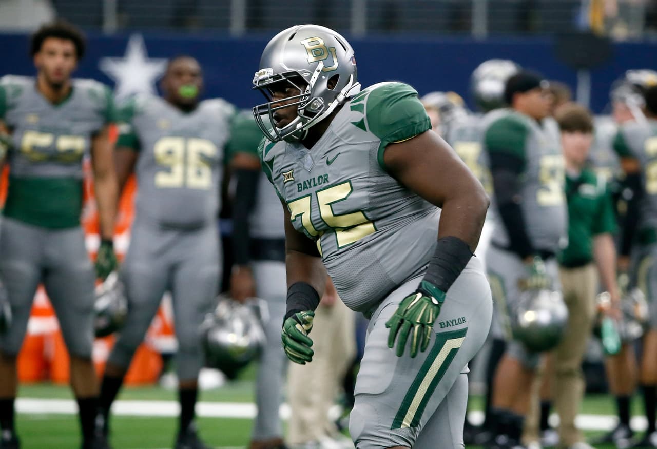 Pick 31 Denver Broncos: NT ANDREW BILLINGS, Baylor