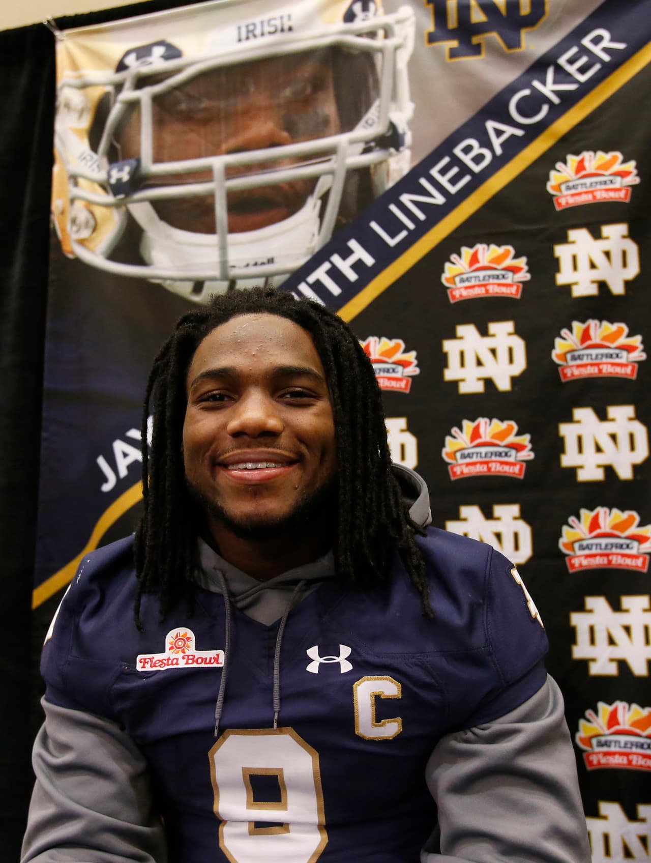 Pick 8 Miami Dolphins: OLB JAYLON SMITH, Notre Dame