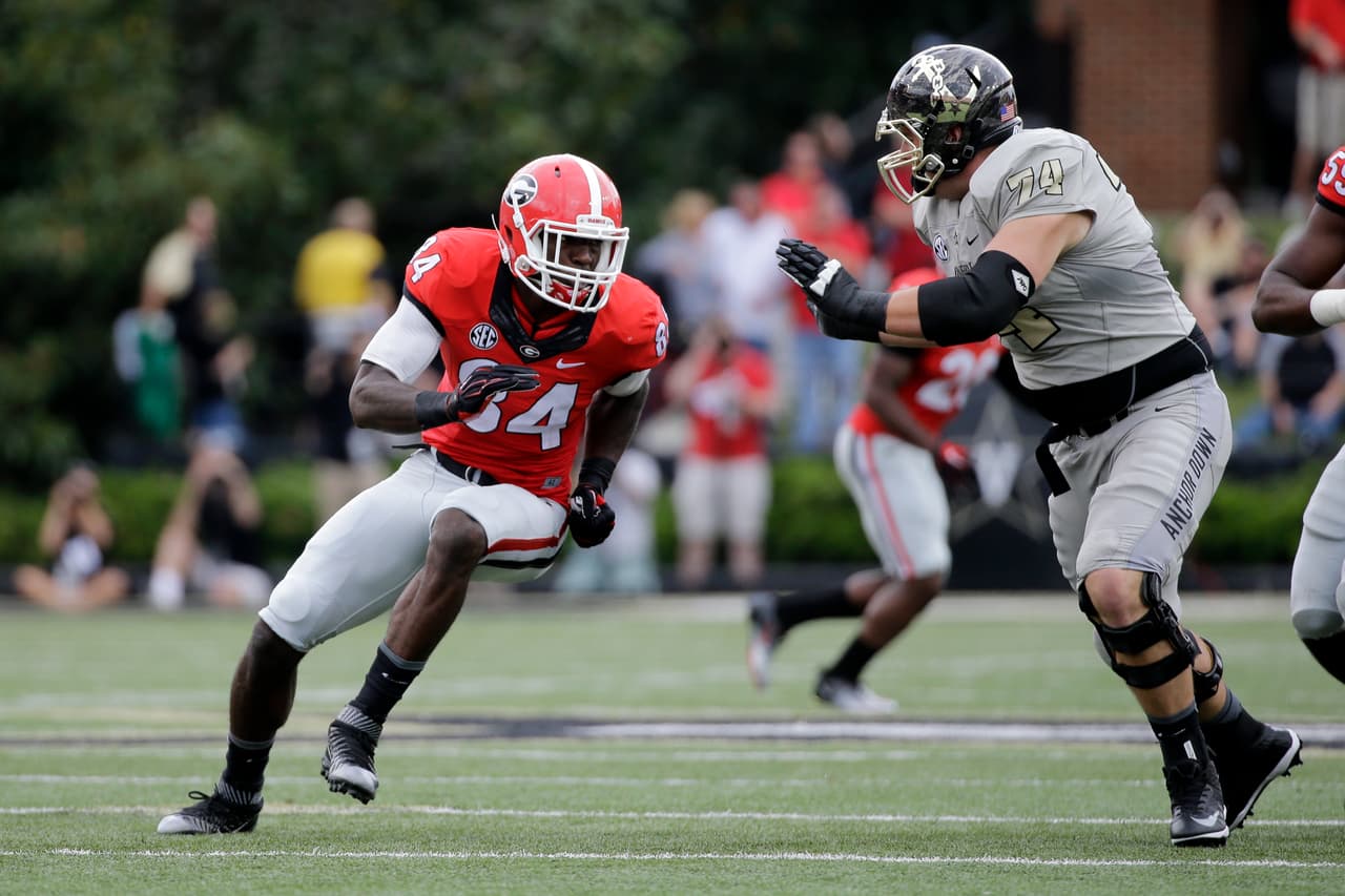 Pick 17 Atlanta Falcons: OLB LEONARD FLOYD, Georgia