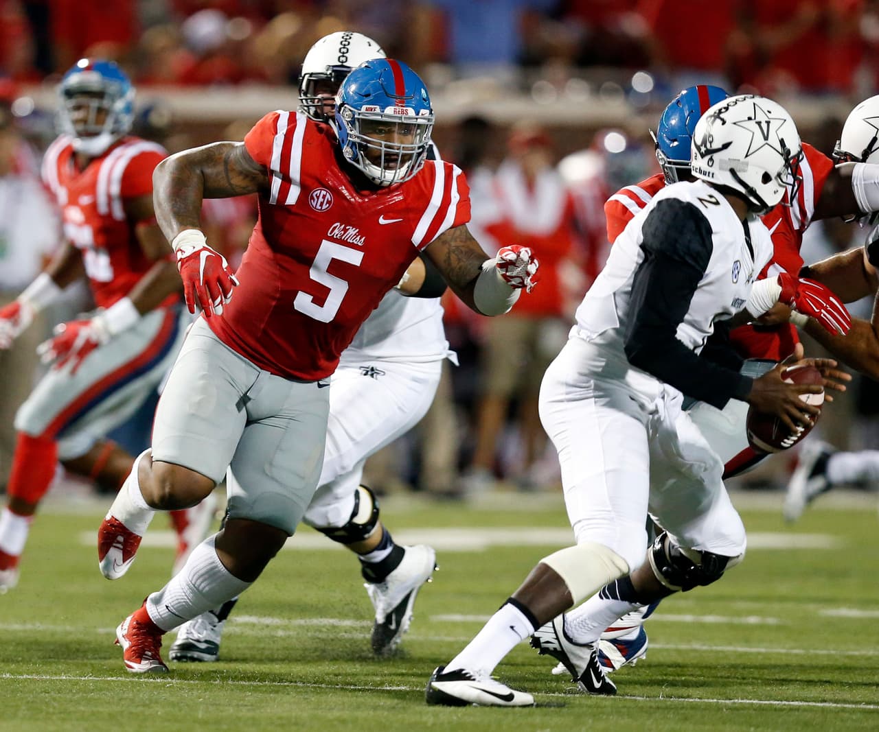 Pick 21 Washington Redskins: DT ROBERT NKEMDICHE, Mississippi