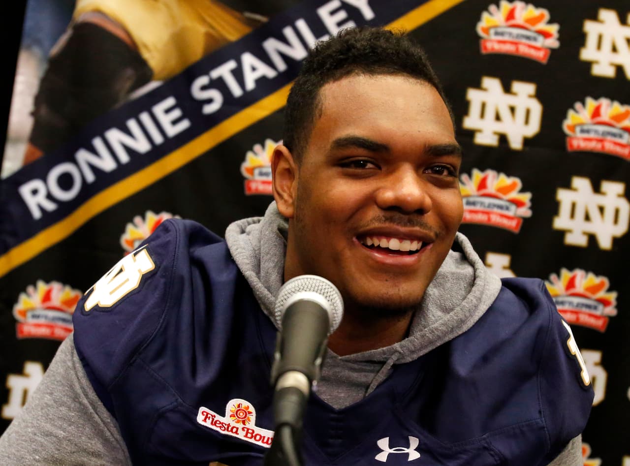Pick 16 Detroit Lions: OT RONNIE STANLEY, Notre Dame