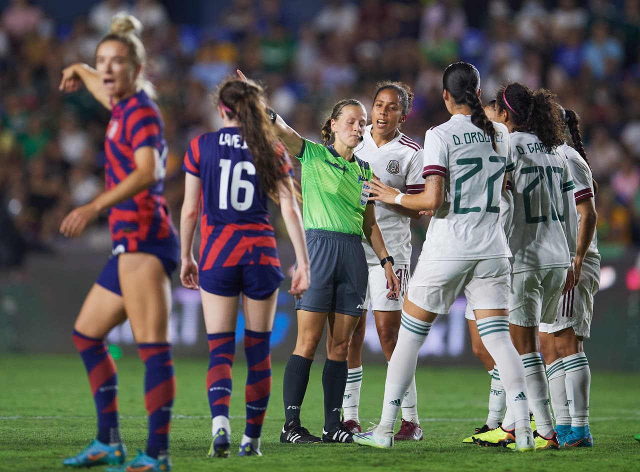 México cayó ante Estados Unidos, en lo que fue la tercera derrota en el Premundial Femenil de la Concacaf.