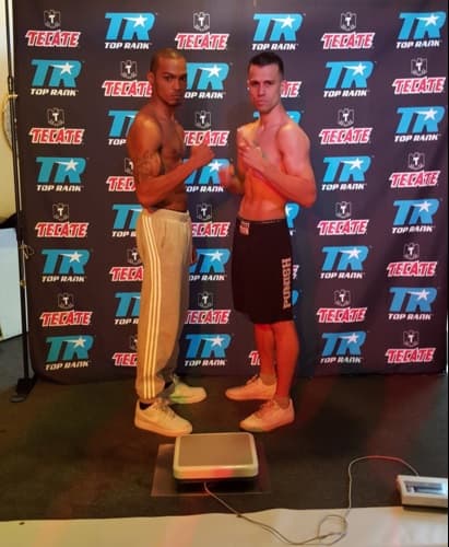 Francisco Santana y Ed Paredes listos para ‘Sólo Boxeo Tecate’