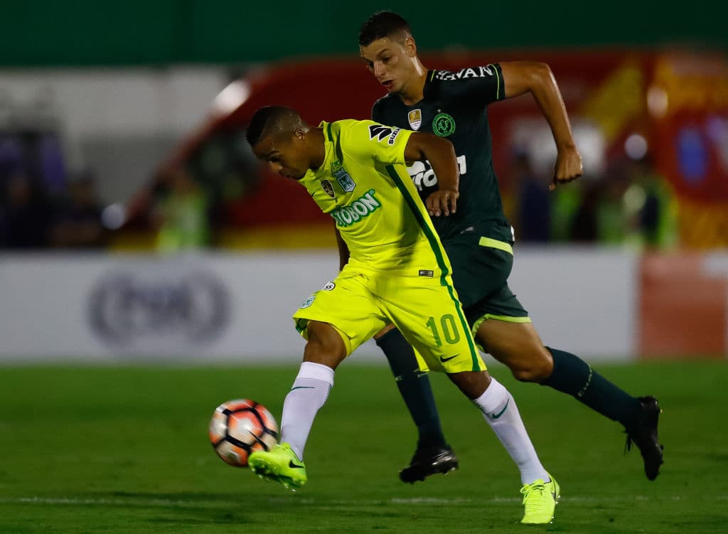 Andrei Girotto, mediocampista. Tras su paso por el Chapecoense, ahora juega en el FC Nantes de la Ligue 1 de Francia.