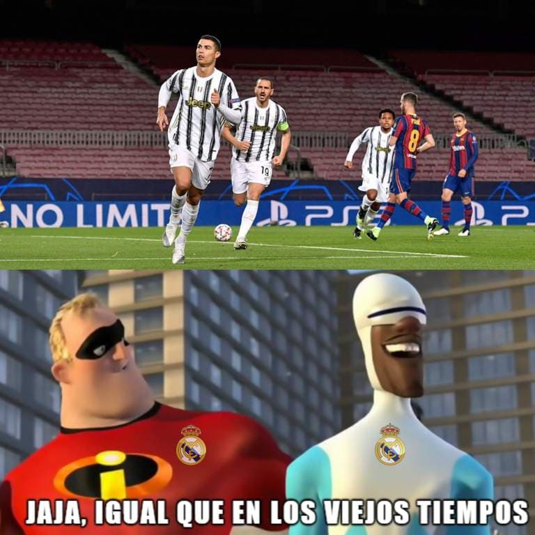 Juventus y los memes apalearon al Barcelona | Llegaron las mejores reacciones de redes sociales con Cristiano Ronaldo y Messi como protagonistas.