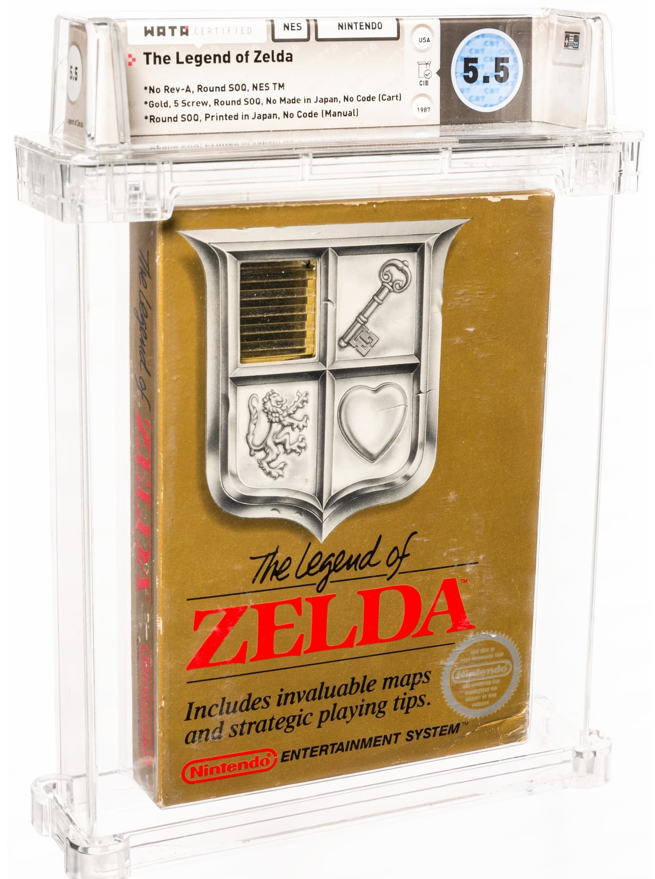 La venta eclipsó a otro récord, un cartucho original de Legend of Zelda, establecido solo dos días antes.
