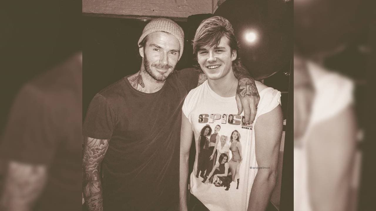 David Beckham | Ard Gelinck realizó un asombroso trabajo para ‘juntar’ el pasado con el ‘presente’ de estos grandes atletas.