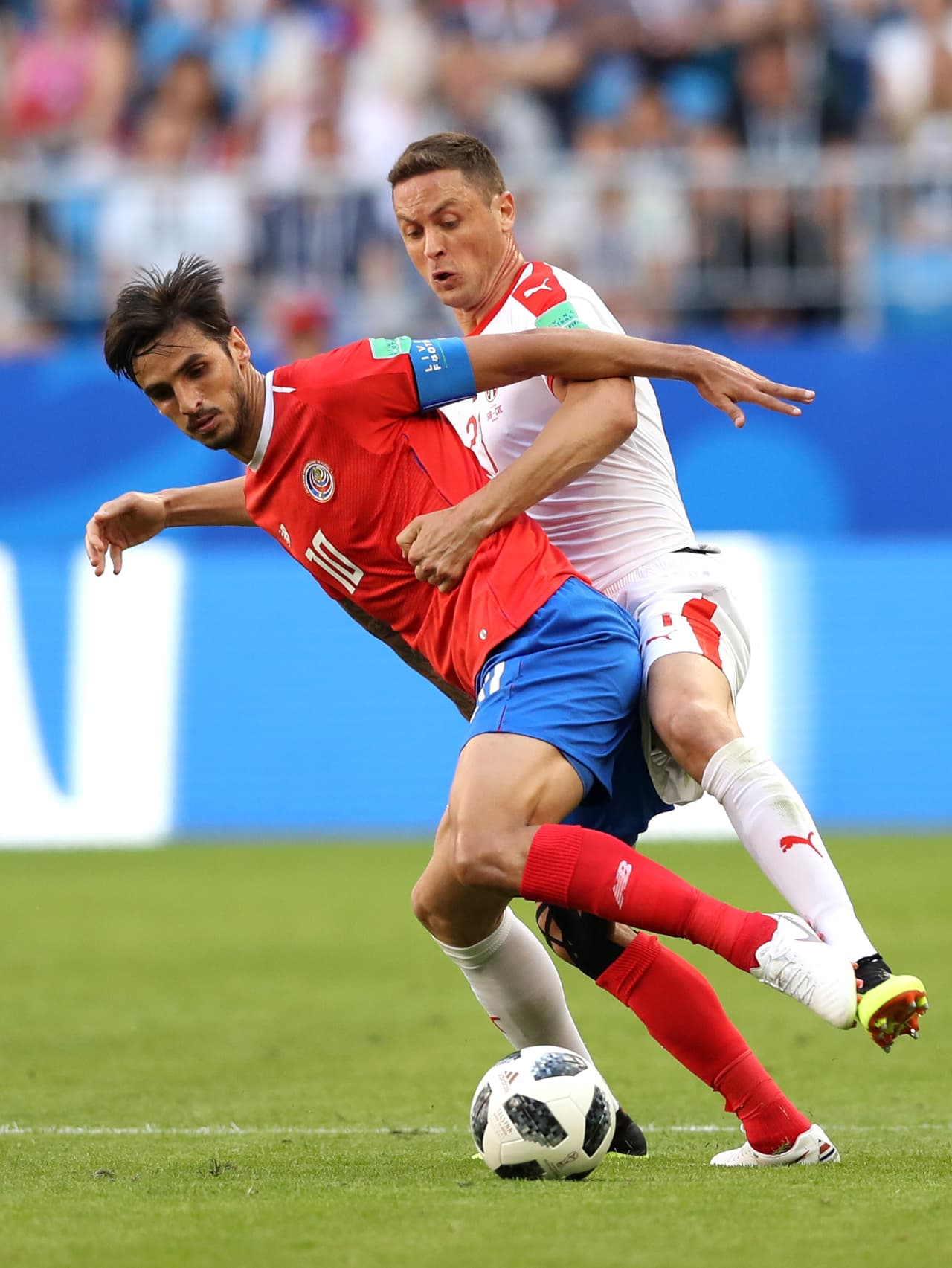 Los jugadores de experiencia en Costa Rica trataron de tener una reacción favorable, pero se vieron sin mucha dinámica.