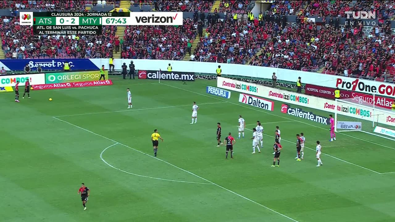 ¡TIRO ATAJADO! disparo por Martín Nervo.