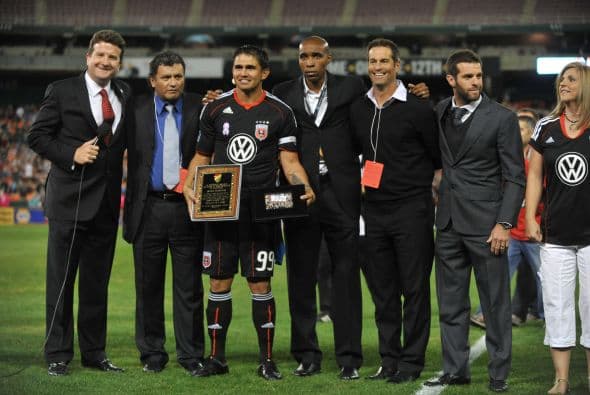 Otra despedida fue la de Jaime Moreno quien después de este temporada dejará al United.