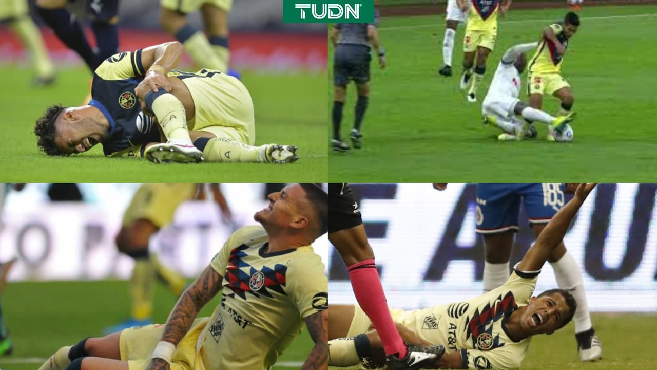 América lleva dos años de mala suerte por lesiones graves