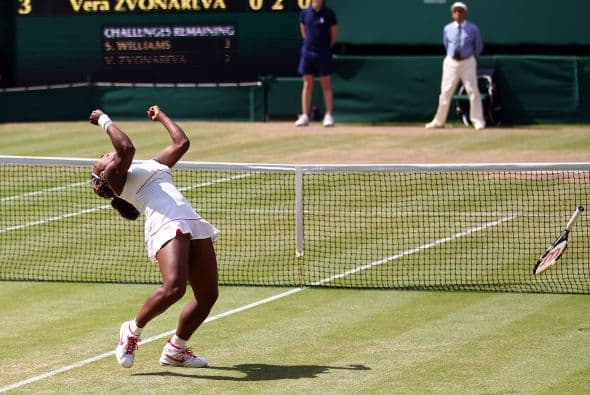 La coronación de la diosa de ébano se dio con parciales de 6-3 y 6-2. El festejo fue más que merecido.