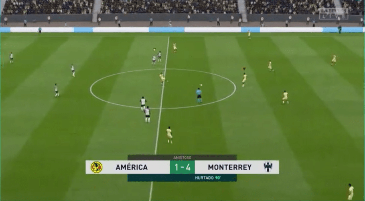 Rayados de Monterrey impuso condiciones, marcó el ritmo del juego y fue contundente ante unas Águilas del América que descuidaron la zona defensiva.