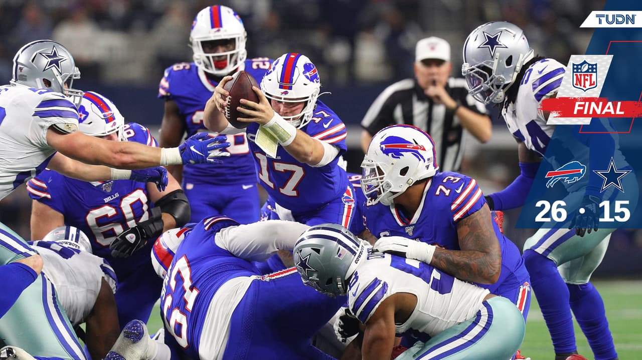 Josh Allen encabeza la humillación de los Bills ante Cowboys