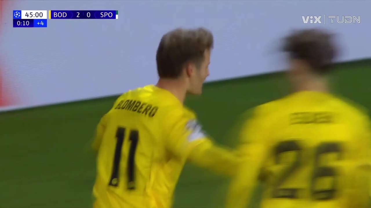 ¡Blomberg no perdona! Bodø/Glimt marca el segundo tras un rebote en el área