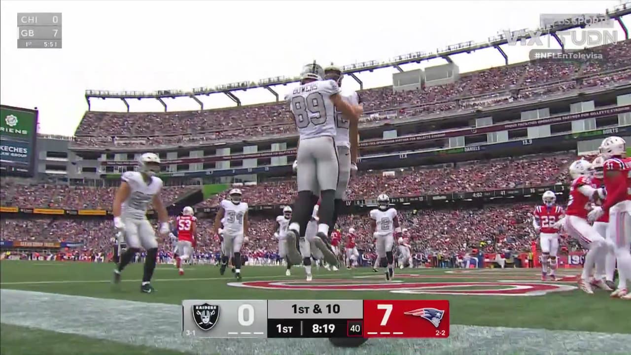¡Combinación perfecta! Touchdown de Kirk Cousins con Brock Bowers