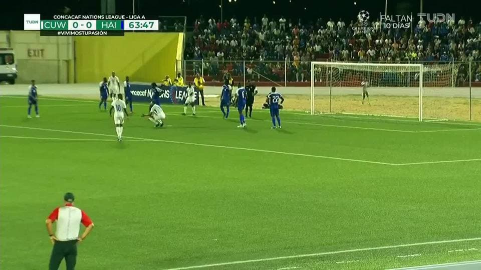 Tiro de esquina para Curaçao