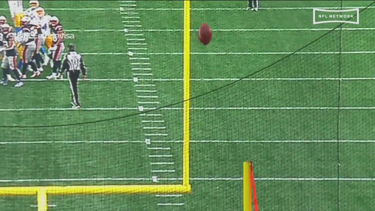 ¡¿Sí entró?¡ Gol de campo de Chargers ante Patriots genera polémica