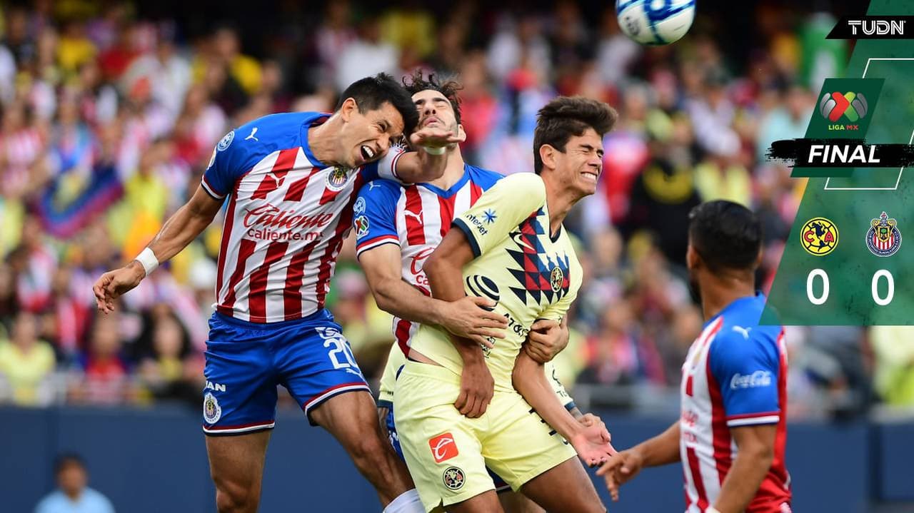 ¡Sin figuras y sin goles! Guadalajara y América no rompieron el cero en Chicago