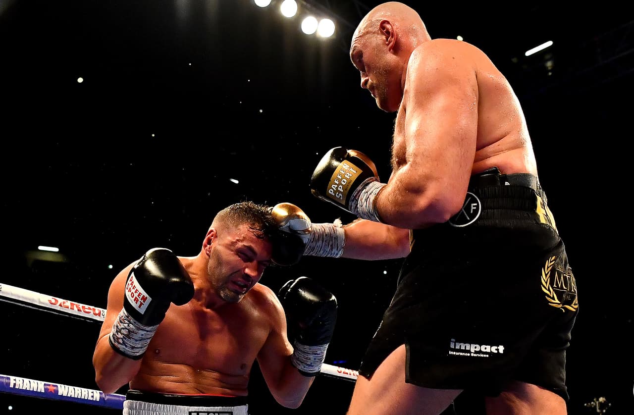 Pánico en los pesos completos: Tyson Fury regresó con triunfo en Manchester