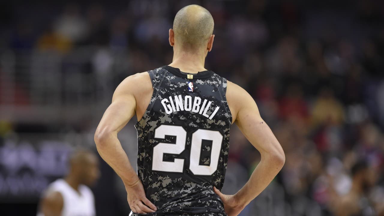 Ginóbili se retiró al terminar la temporada pasada.