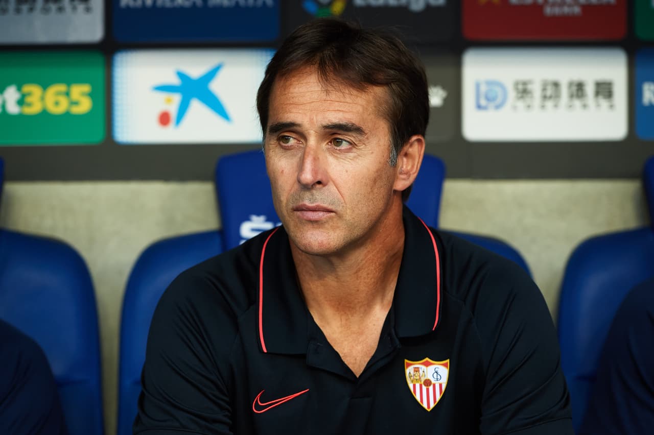 Julen Lopetegui, técnico del Sevilla.