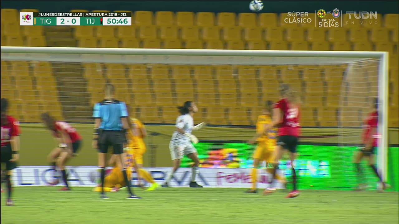 ¡Apareció el Tijuana! Mariana Munguia asustó a Tigres