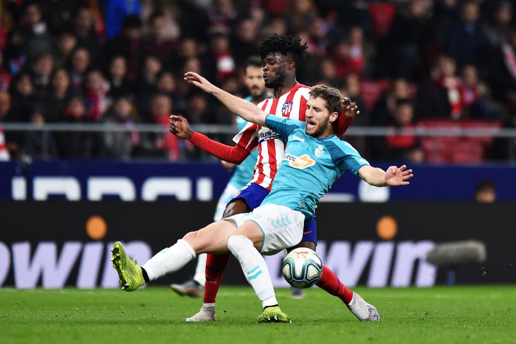 Con goles de Álvaro Morata y Saúl Ñíguez, el Atlético ganó y se lleva los tres puntos.