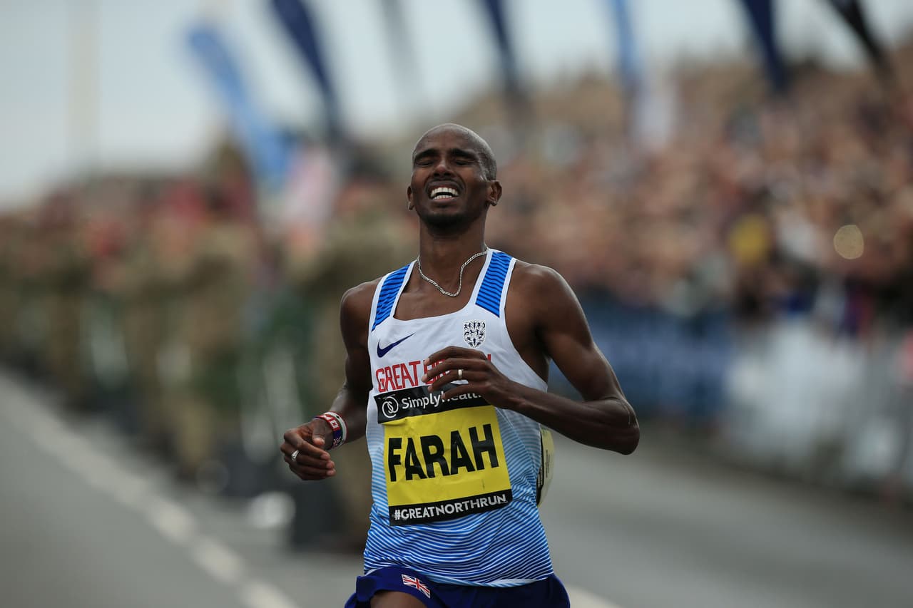 Mo Farah vence por cuarto año consecutivo la 'Great North Run'