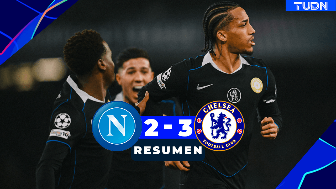 Resumen | ¡Noche Blue en Nápoles! Chelsea avanza y Napoli se despide tras un duelo inolvidable
