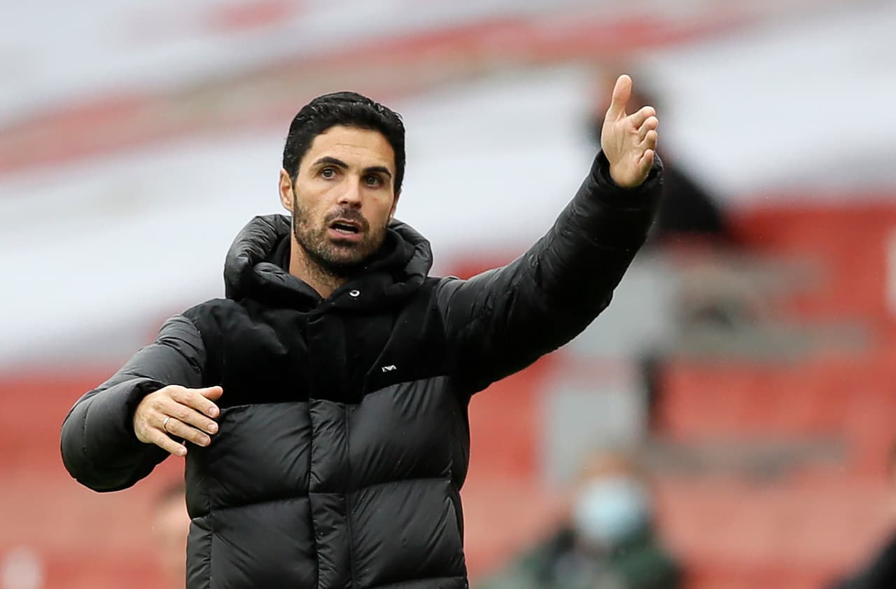 El entrenador del Arsenal Mikel Arteta da positivo por coronavirus