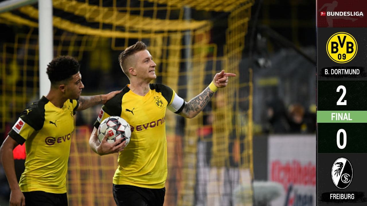 ¿Quién frena al Borussia Dortmund? La víctima: el Freiburg