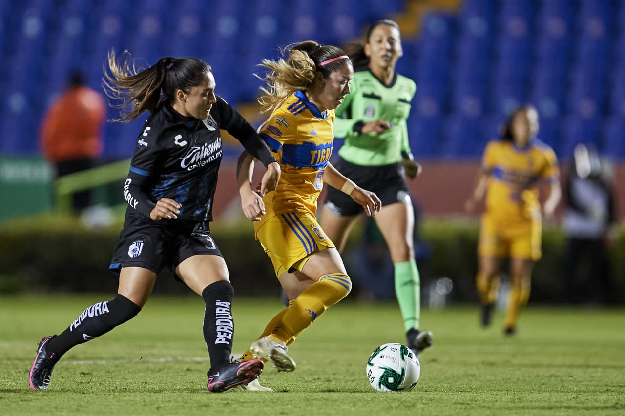 Tigres vuelve a vencer 2-0 y con un 4-0 global, las norteñas eliminan a las queretanas en las semifinales.