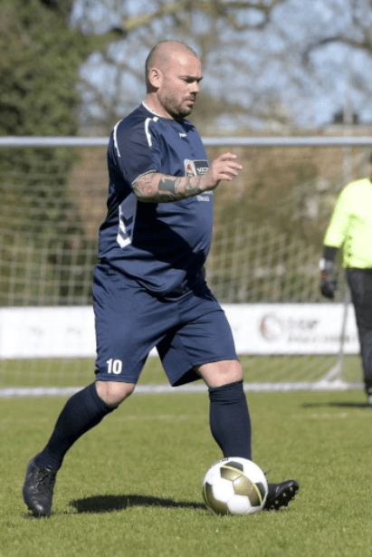 El cambio físico del neerlandés Wesley Sneijder a través de los años.