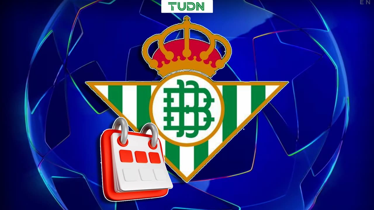 Betis y Álvaro Fidalgo conoce a sus rivales para la Fase de Liga de Champions League