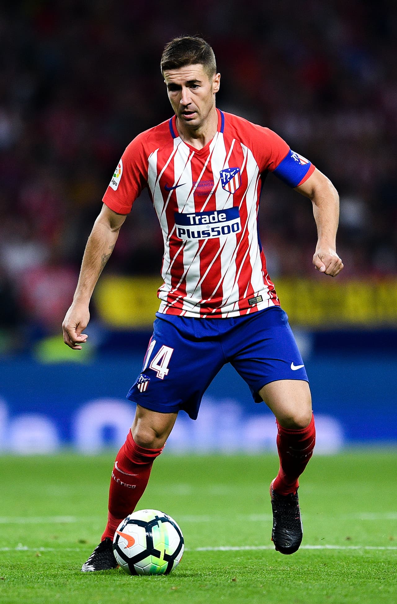 Gabi Fernández, ex Atlético de Madrid, también está en Catar.