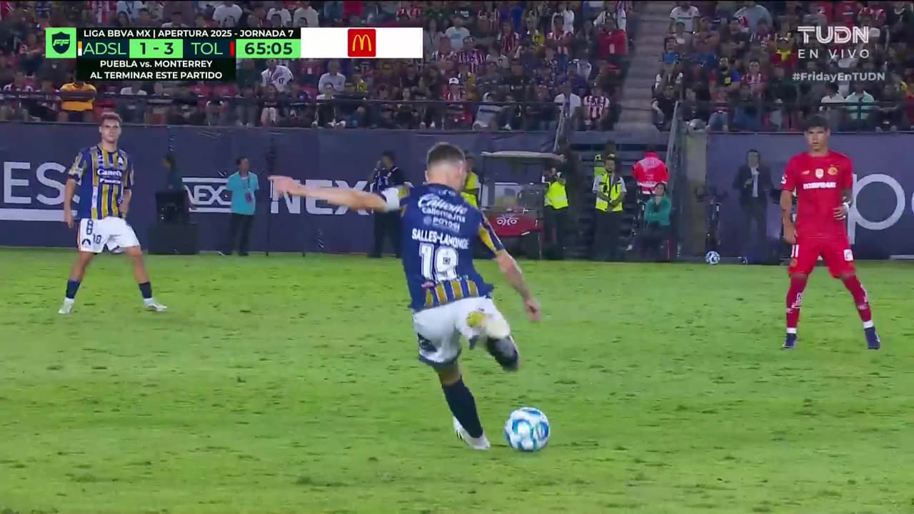 ¡Tiki-Taka! San Luis firma golazo de pizarra ante Toluca