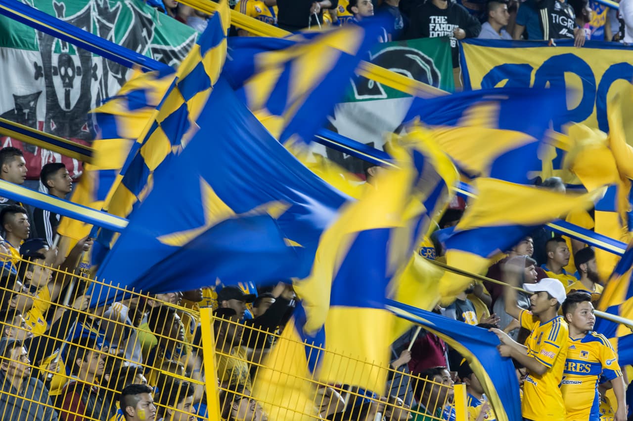 Banderas, gritos y porras son la constante en los partidos de los felinos.