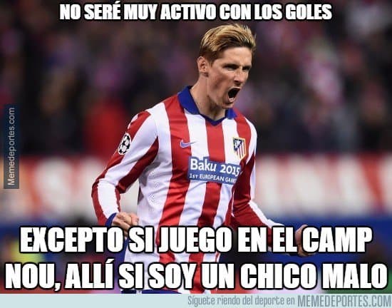 Los fanáticos hicieron bromas tras la polémica victoria del Barça sobre el Atlético luego de que Fernando Torres anotara el gol rojiblanco para luego ser expulsado y dejara a su equipo con un hombre menos para que Luis Suárez se vistiera de héroe marcando dos goles en el Camp Nou.