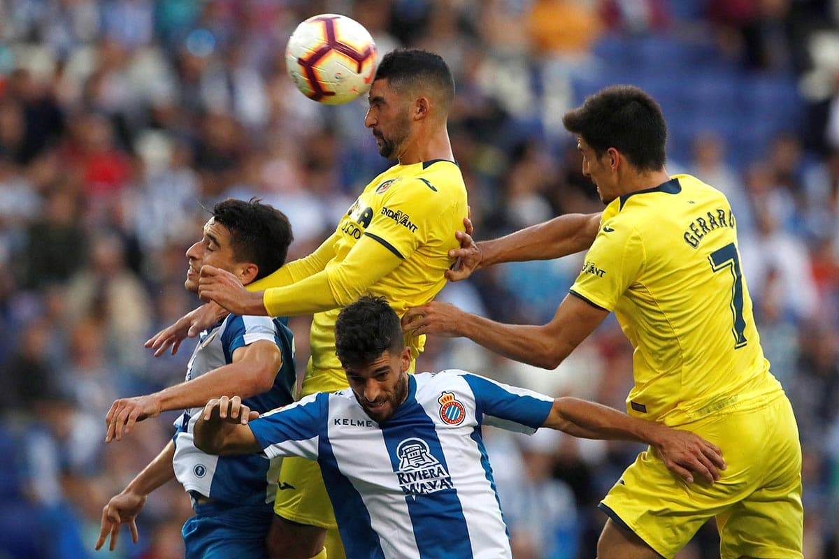 El Villarreal contó con pocas opciones de gol en el partido y solo Karl Toko Ekambi (fuera de la foto) pudo anotar al minuto 45.