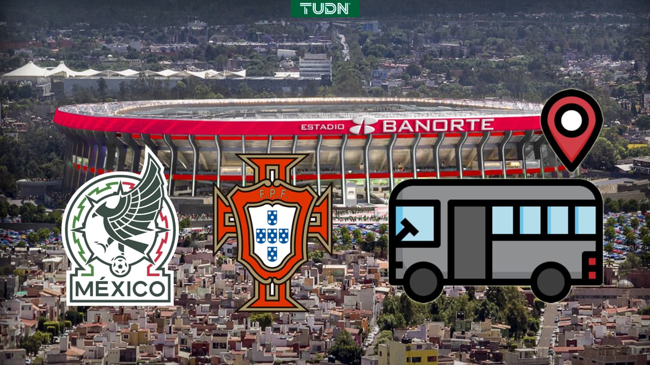 Habrá transporte especial para el juego México vs. Portugal en CDMX