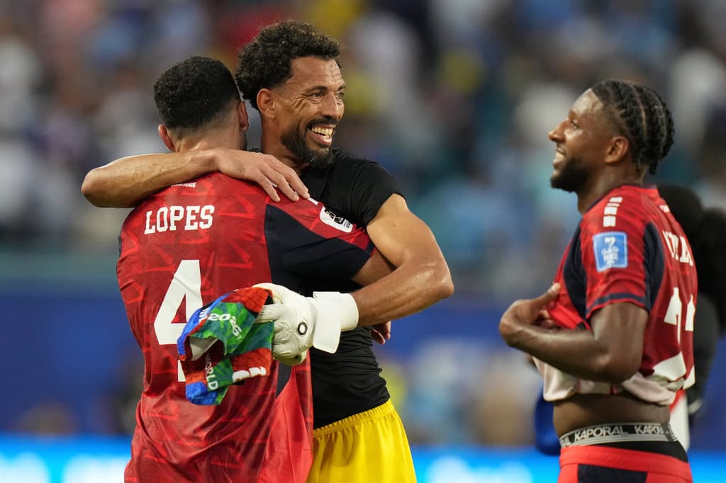 Las mejores imágenes del partido de Uruguay contra Cabo Verde en la Copa Mundial