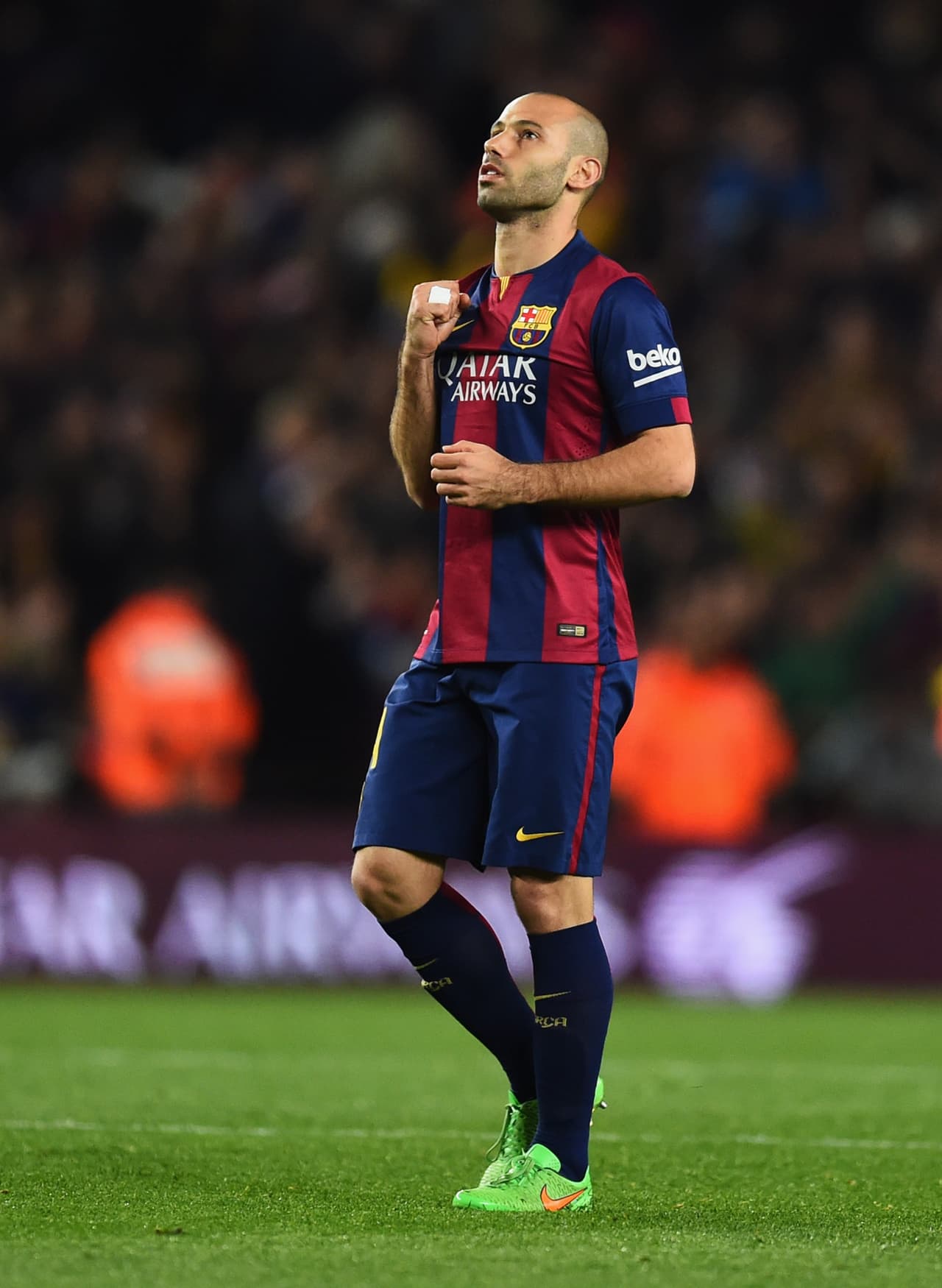 Javier Mascherano será uno de los capitanes del Barcelona.