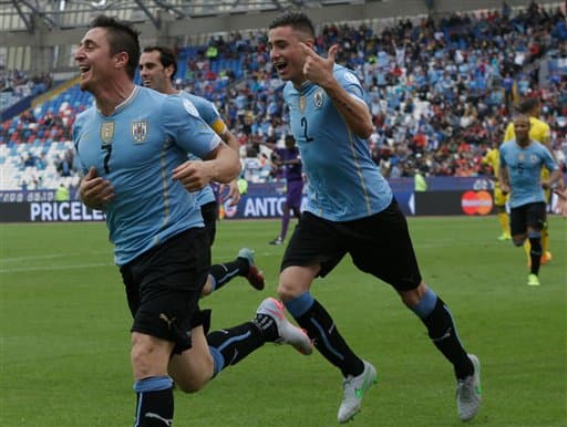 Uruguay y Jamaica cuentan con un juego en Copa América, y éste apenas se dio en la versión del 2015. Los ‘Charruas’ ganaron 1-0 con gol de Cristian ‘Cebolla’ Rodríguez. La fecha fue el 13 de junio en Antofagasta, Chile.