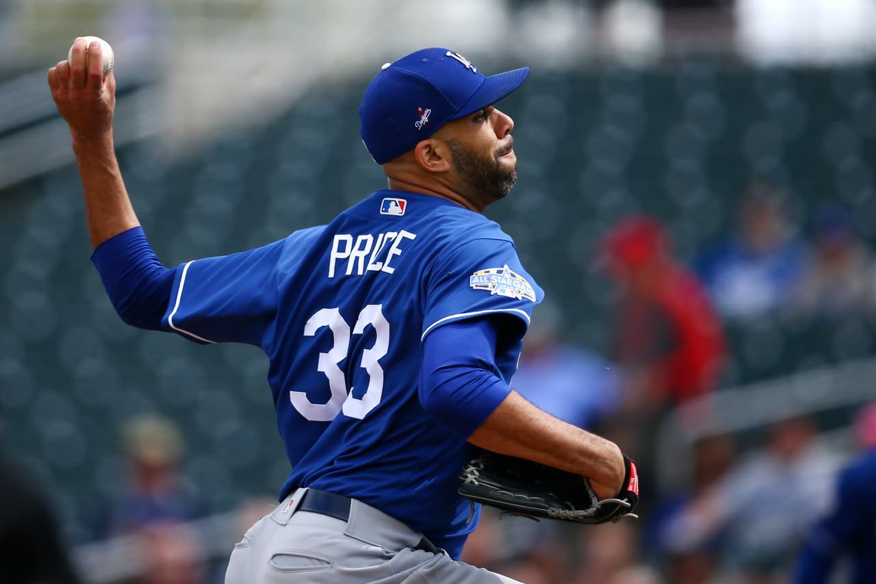 David Price debuta con los Dodgers en el Spring Training